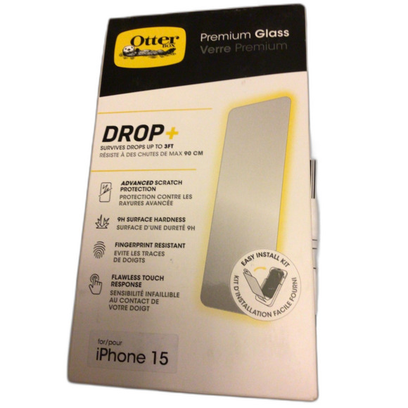 OtterBox iPhone 15 Premium Glass - Picture 2 of 3
